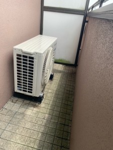 ４．完工　室外機